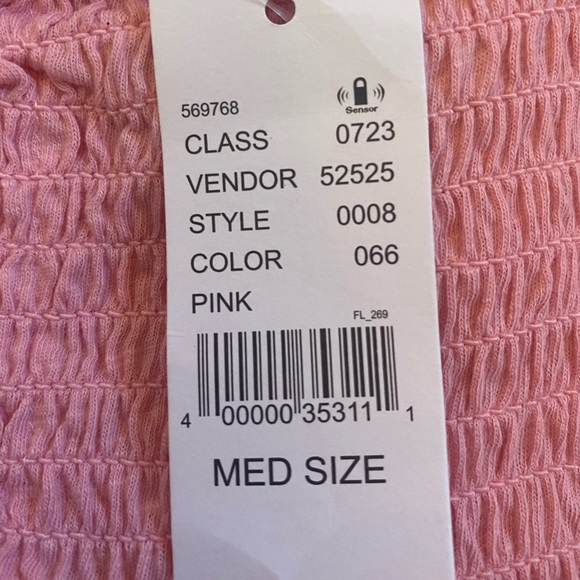 Pac Sun Cropped Pink Top 💗 - Picture 4 of 5